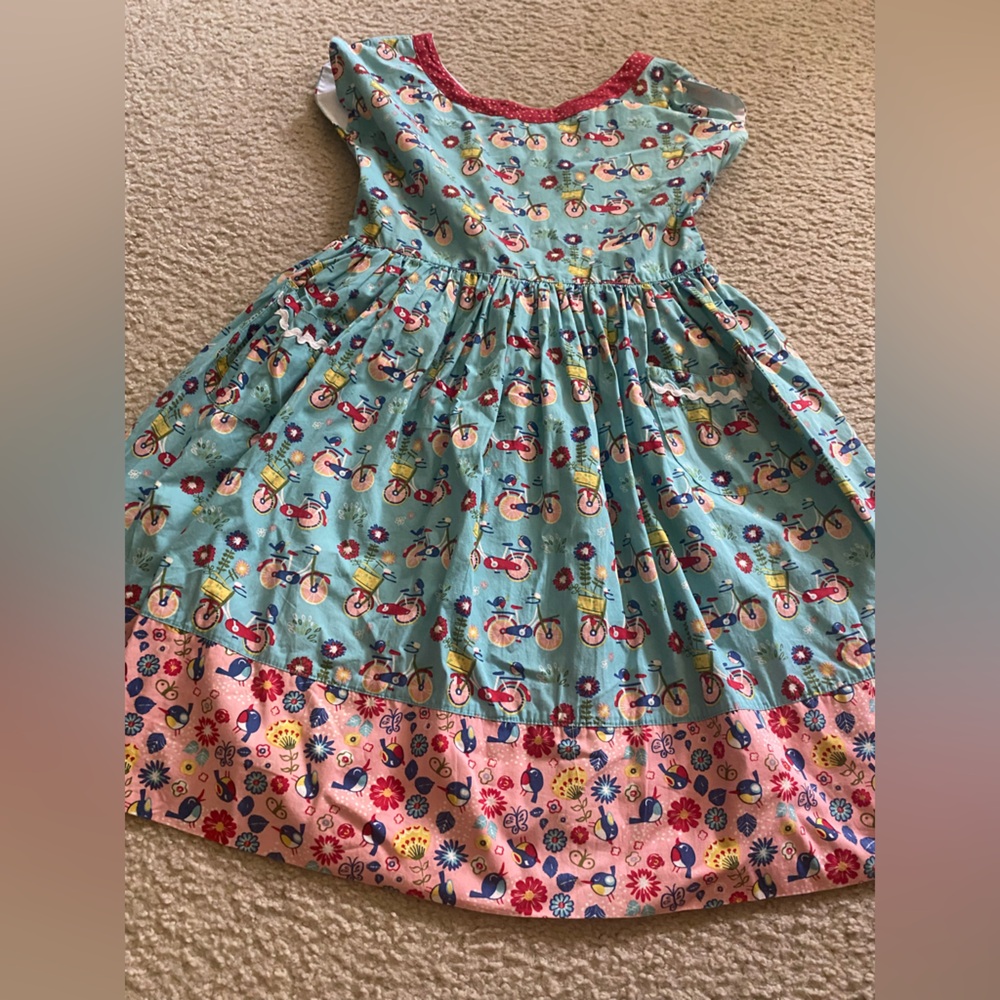 MISS MARMALADE - FLORAL & CHARACTER PRINT DRESS